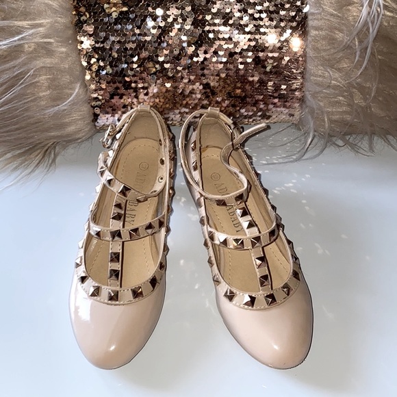 COPY - Girls BEIGE Fashion high heels - Picture 3 of 6